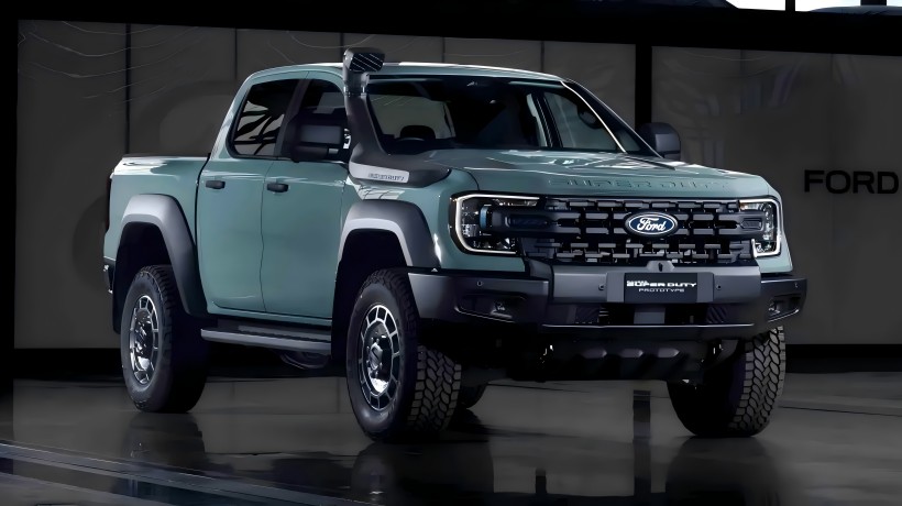 オフロードパフォーマンス/けん引容量が強化されました！ Ford Ranger Super Dutyの公式画像がリリースされました